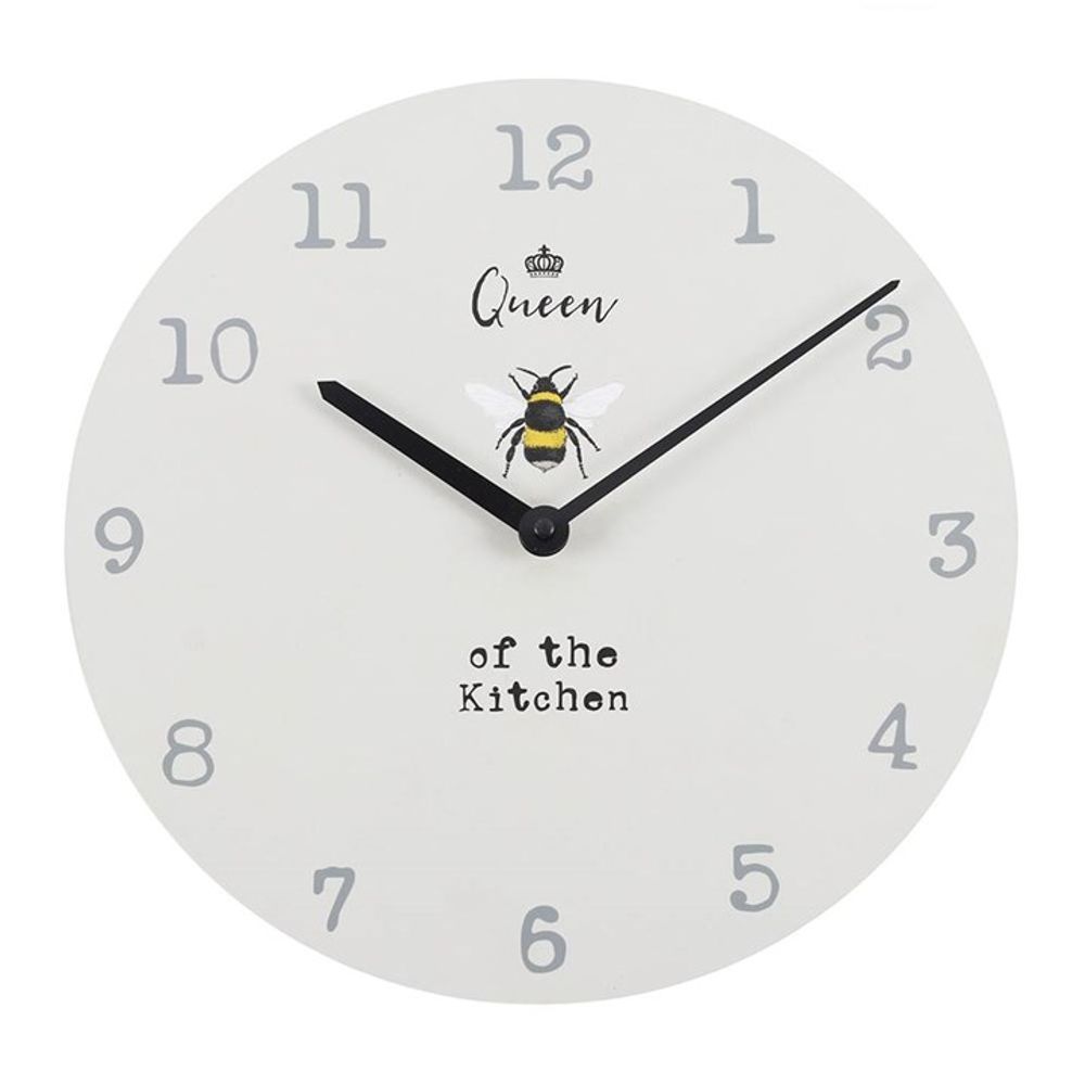 Queen Of The Kitchen Wall Clock
