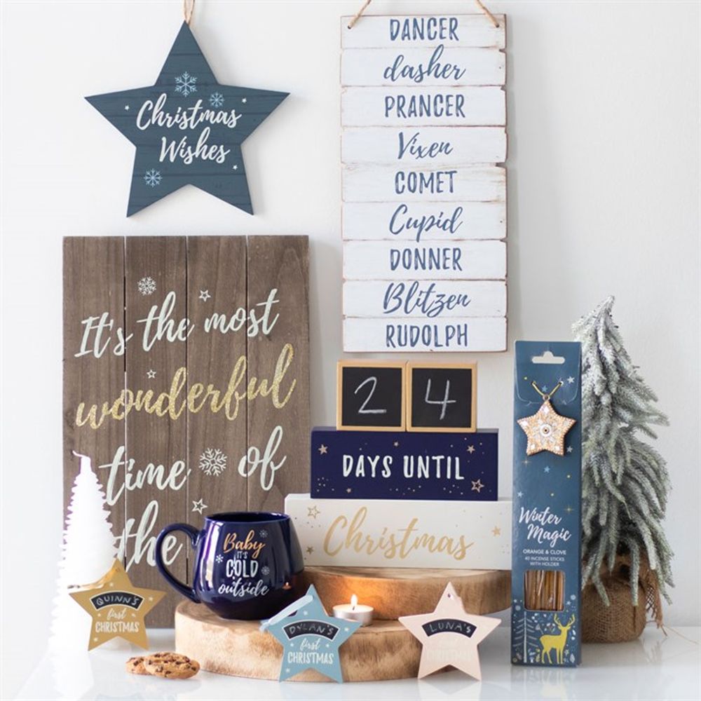 Wonderful Time of the Year Wooden Plaque